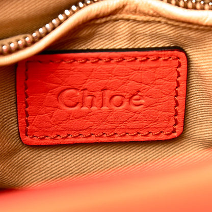Chloe Calfskin Small Paraty Orange Fizz 5 of 10