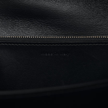 Celine Box Calfskin Medium Classic Box Flap Bag Navy 7 of 10