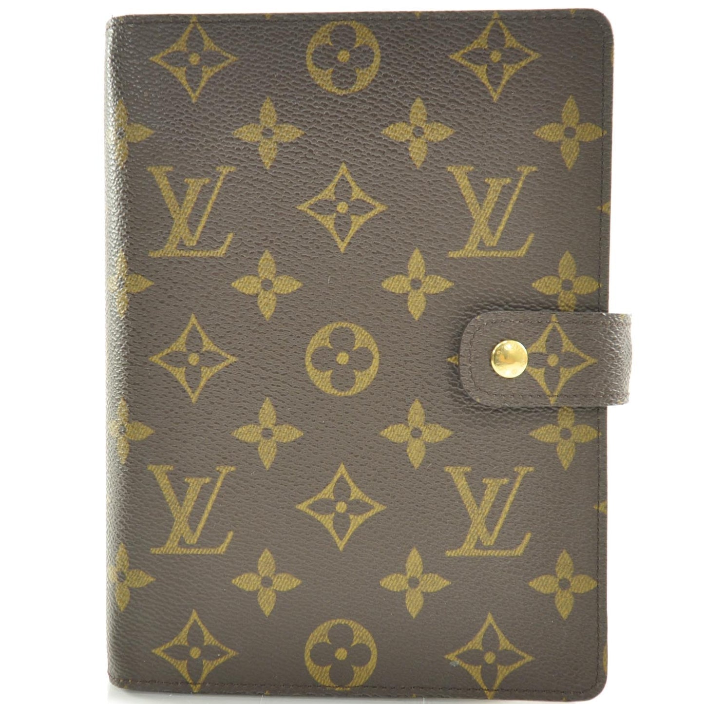 Monogram Medium Ring Agenda w Address Book