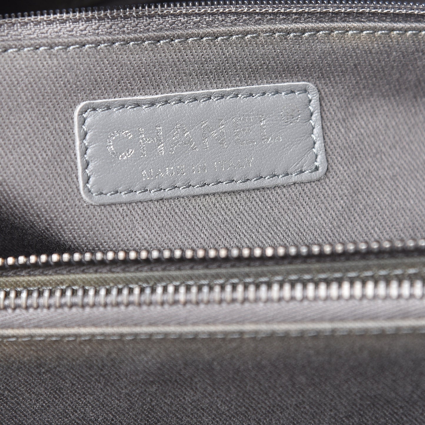 Calfskin Medium Stitch It Tote Beige