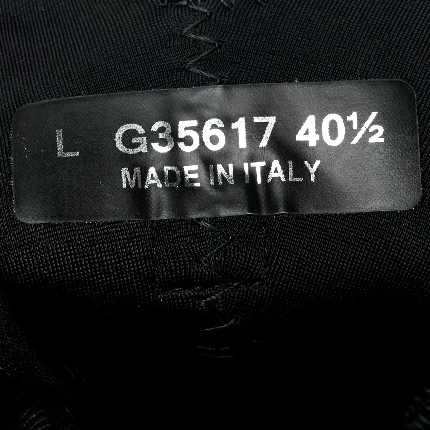 Velvet Calfskin Mixed Fibers CC Sneakers 40.5 Black