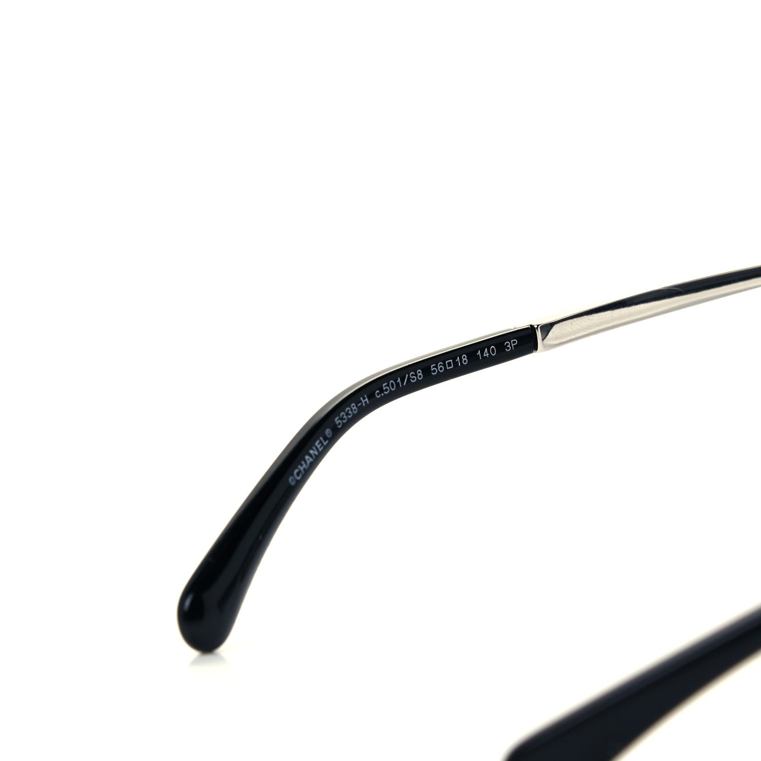 Chanel Pearl Sunglasses 5338-H-A Black 5 of 8
