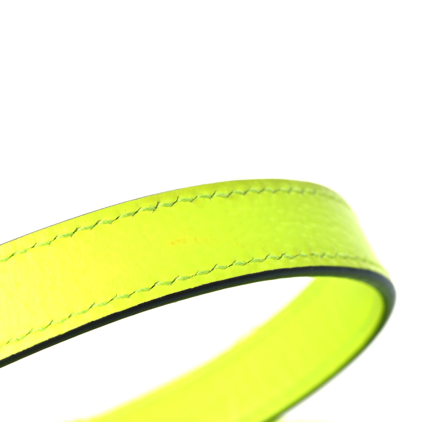 Vinyl Web Mini Ophidia Transparent Shoulder Bag Yellow Fluo