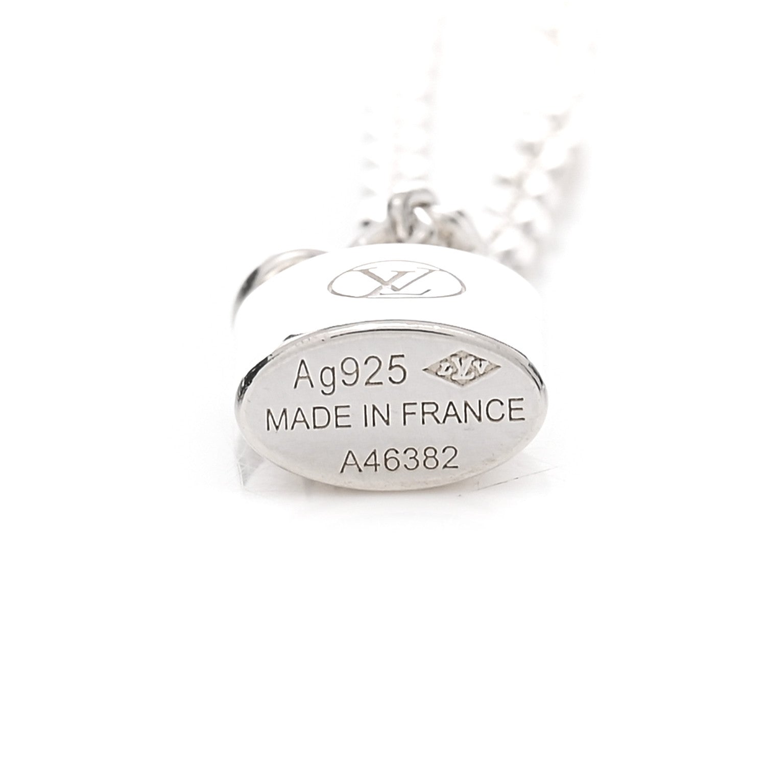 Louis Vuitton Sterling Silver Lockit Bracelet 3 of 3