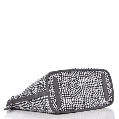 MCM Visetos Medium Liz Reversible Shopper Tote Phantom Grey 8 of 17