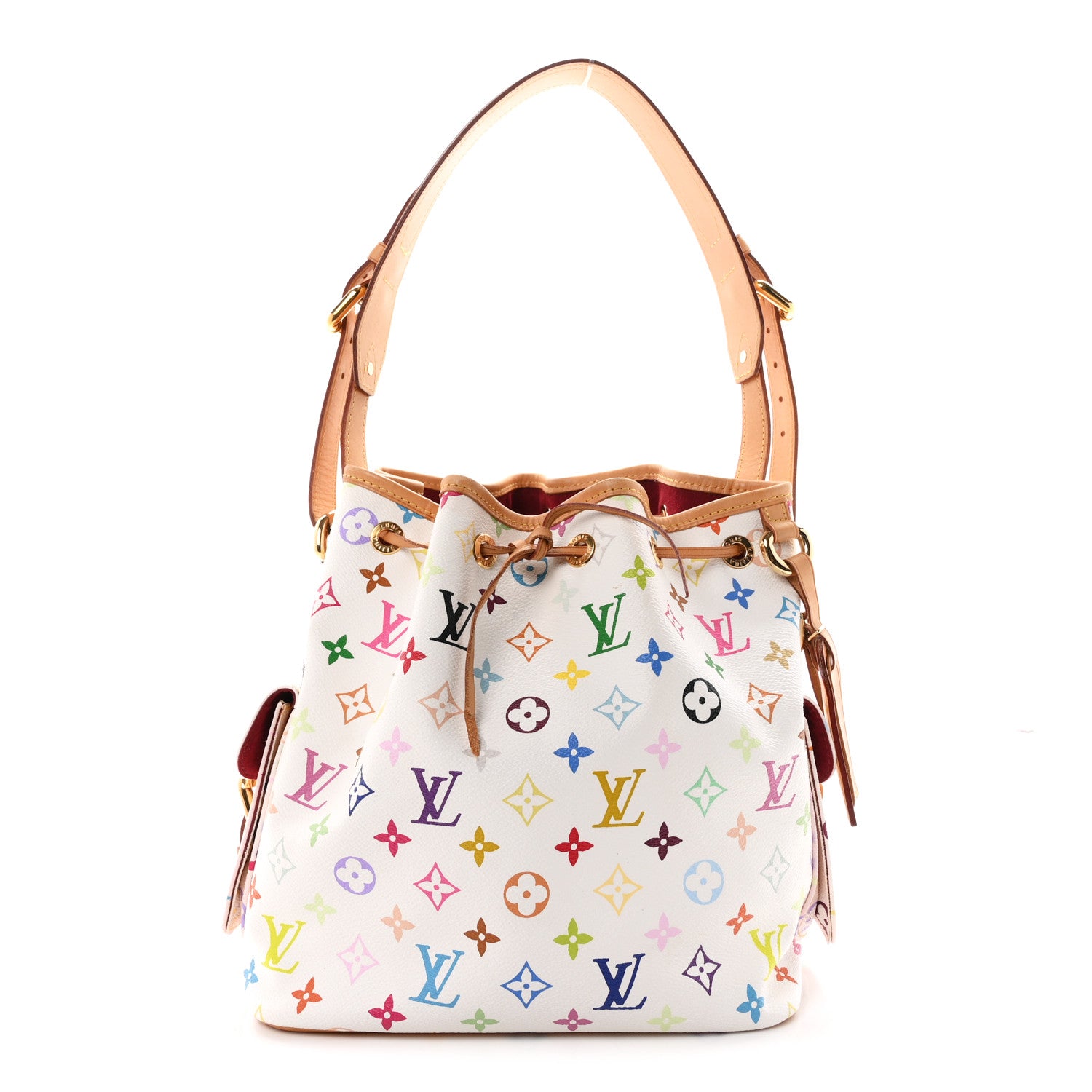 Louis Vuitton Monogram Multicolor Petit Noe White 1 of 10
