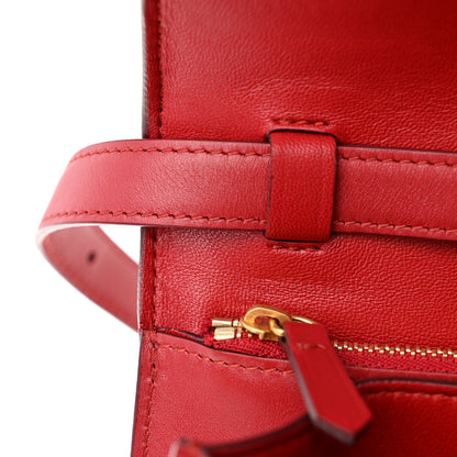 Celine Box Calfskin Medium Classic Box Flap Bag Red 12 of 12