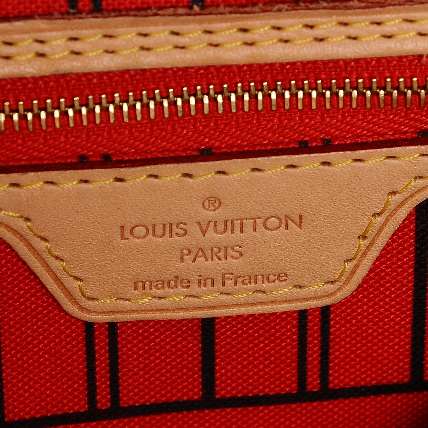 Louis Vuitton Monogram Jungle Dots Neo Neverfull MM Coquelicot Denim 7 of 7