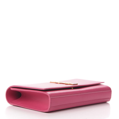 Saint Laurent Grain De Poudre Classic Monogram Cassandre Clutch Lipstick Fuchsia 4 of 7
