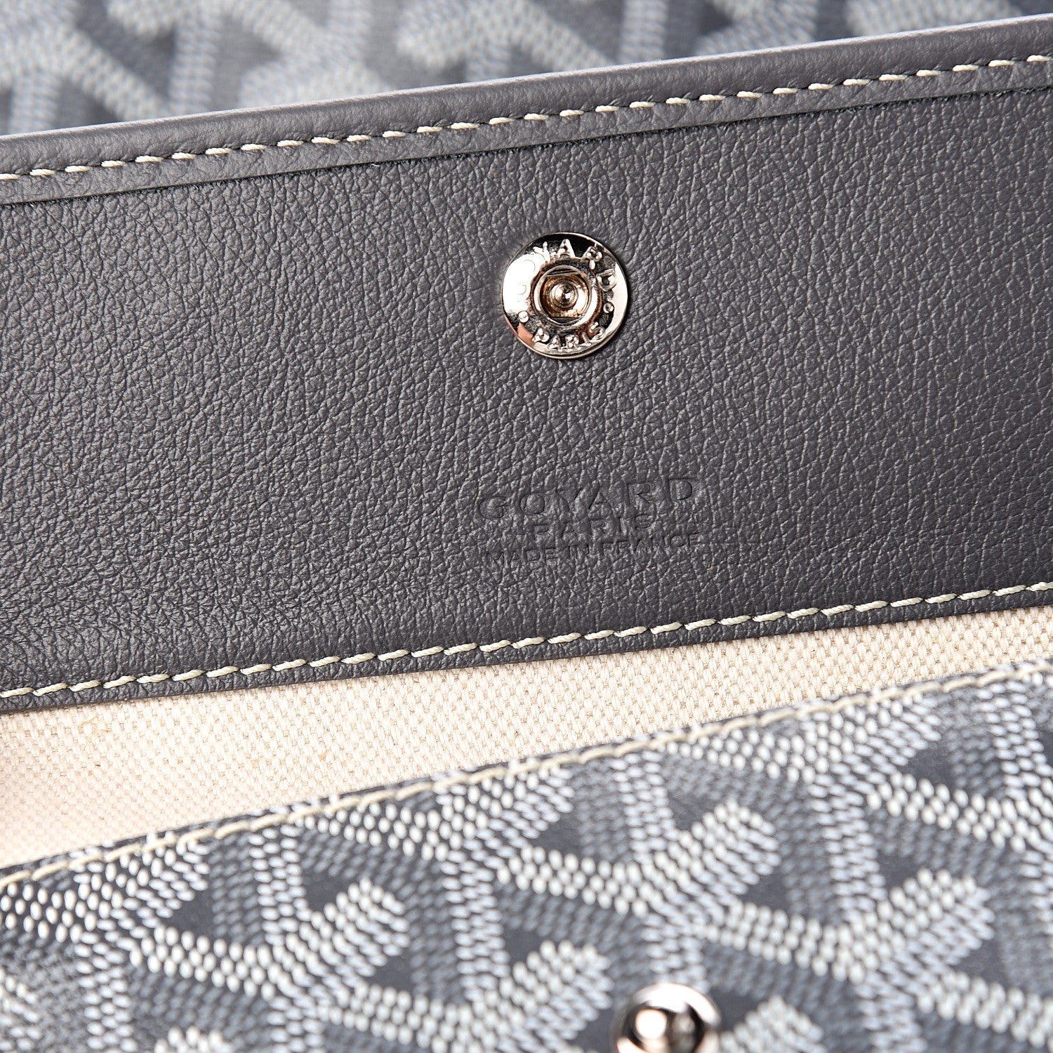 Goyard Goyardine Saint Louis PM Grey 6 of 8