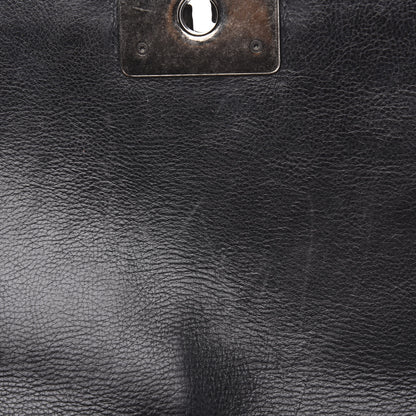Chanel Calfskin Double Stitch Medium Boy Flap Black 15 of 16