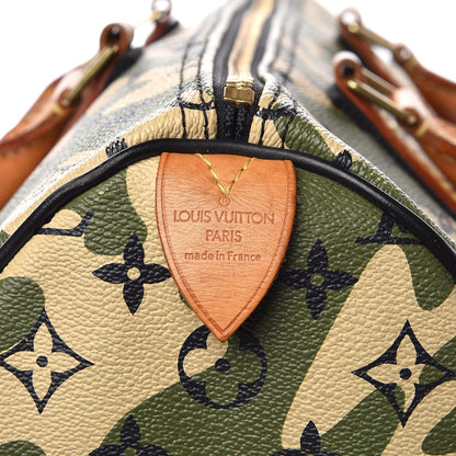 Louis Vuitton Monogramouflage Speedy 35 7 of 16