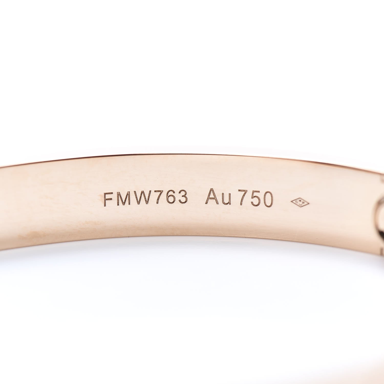 Cartier 18K Pink Gold LOVE Bracelet 17 4 of 6