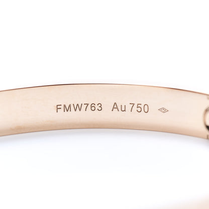 Cartier 18K Pink Gold LOVE Bracelet 17 4 of 6