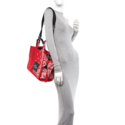 Marc Jacobs Bandana Medium The Tote Bag Red 2 of 9