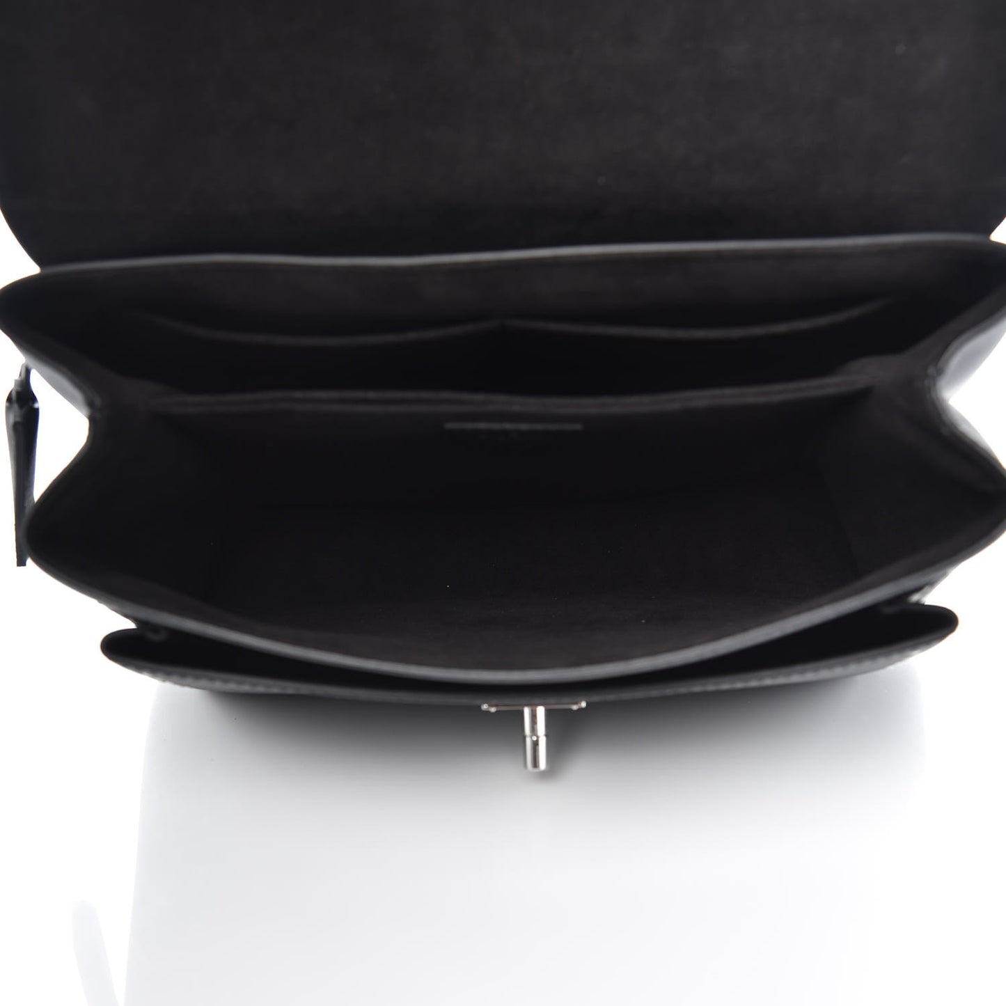 Soft Calfskin My Lockme Studs Black
