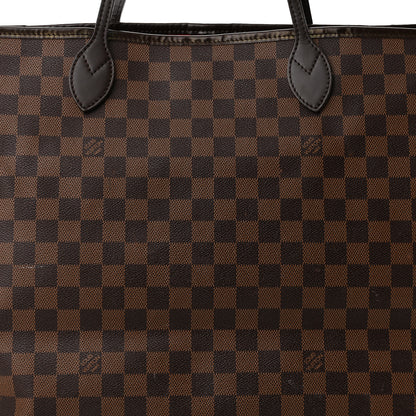 Louis Vuitton Damier Ebene Neverfull GM 7 of 9