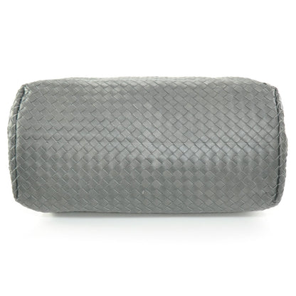 Bottega Veneta Leather Intrecciato Medium Roma Tote Ferro Gray 5 of 9