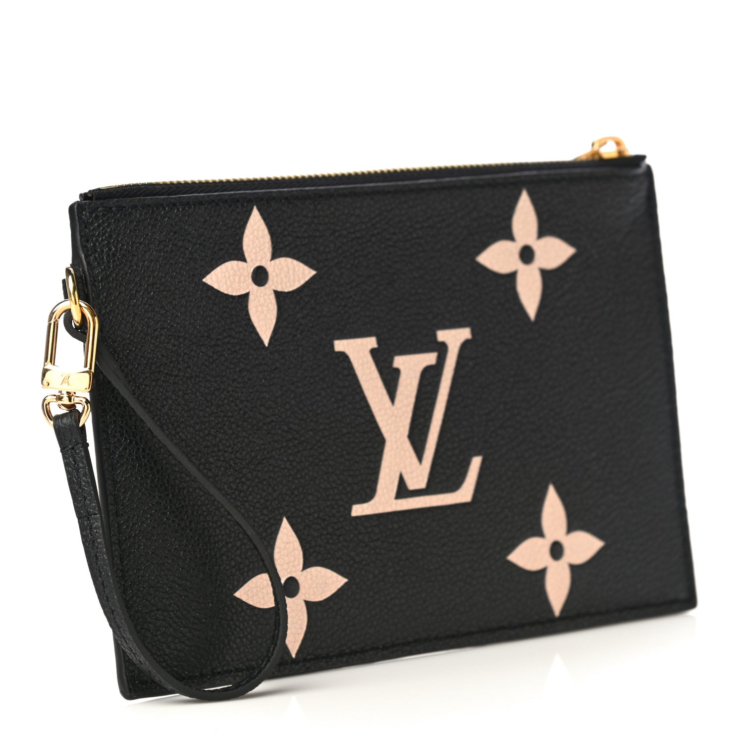 Louis Vuitton Empreinte Monogram Giant Neonoe MM Pochette Black Beige 4 of 10