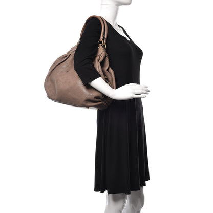 Louis Vuitton Mahina L Taupe 2 of 13