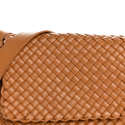 Bottega Veneta Nappa Intreccio Padded Small Cobble Shoulder Bag Caramel 9 of 13