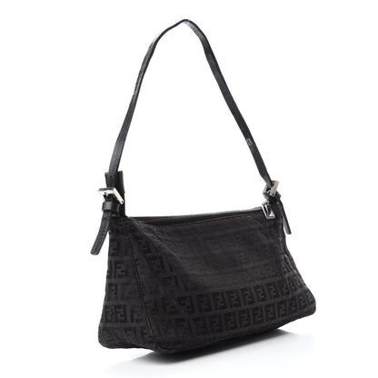 Fendi Zucchino Pochette Tobacco Moro 3 of 13