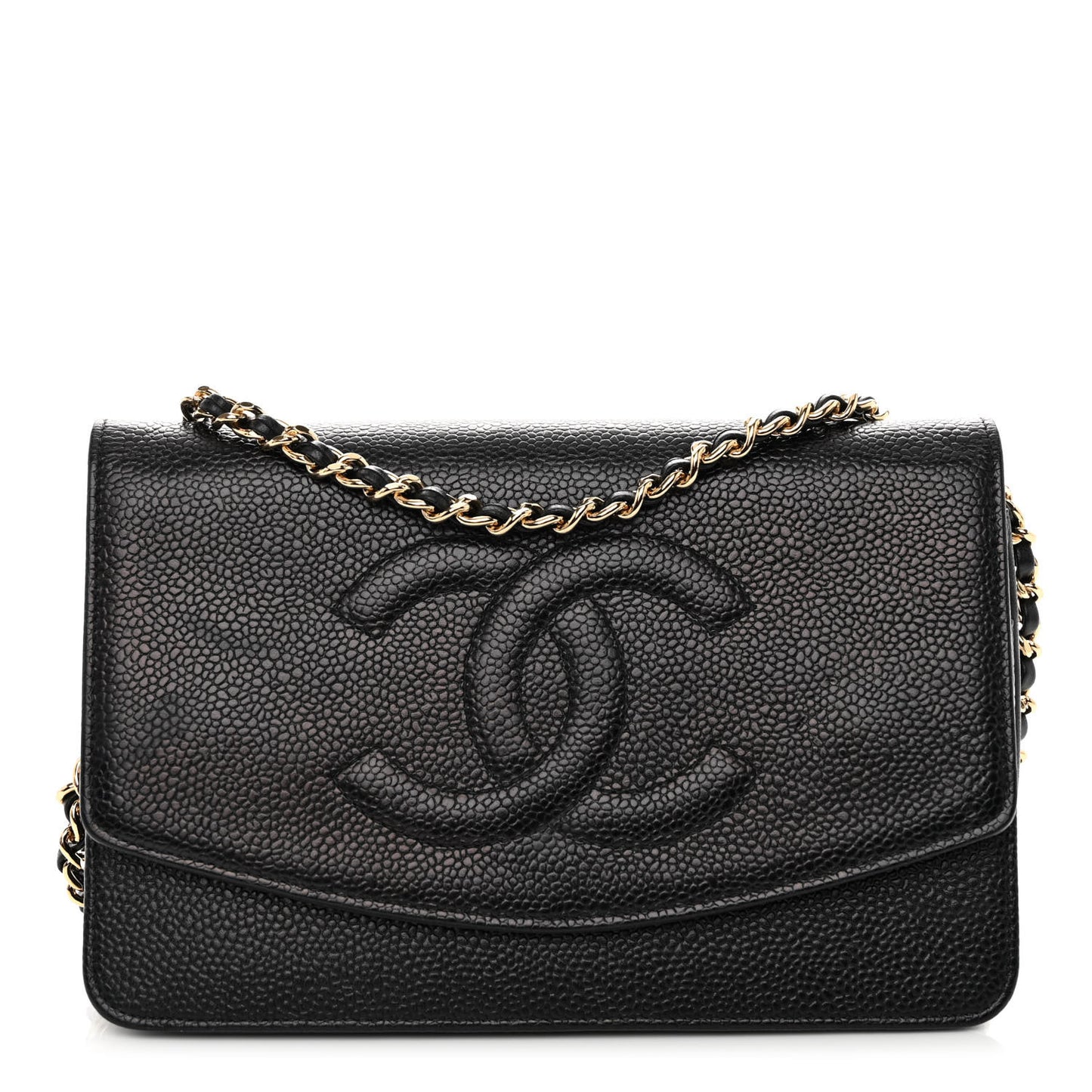 Caviar Timeless CC Wallet on Chain WOC Black
