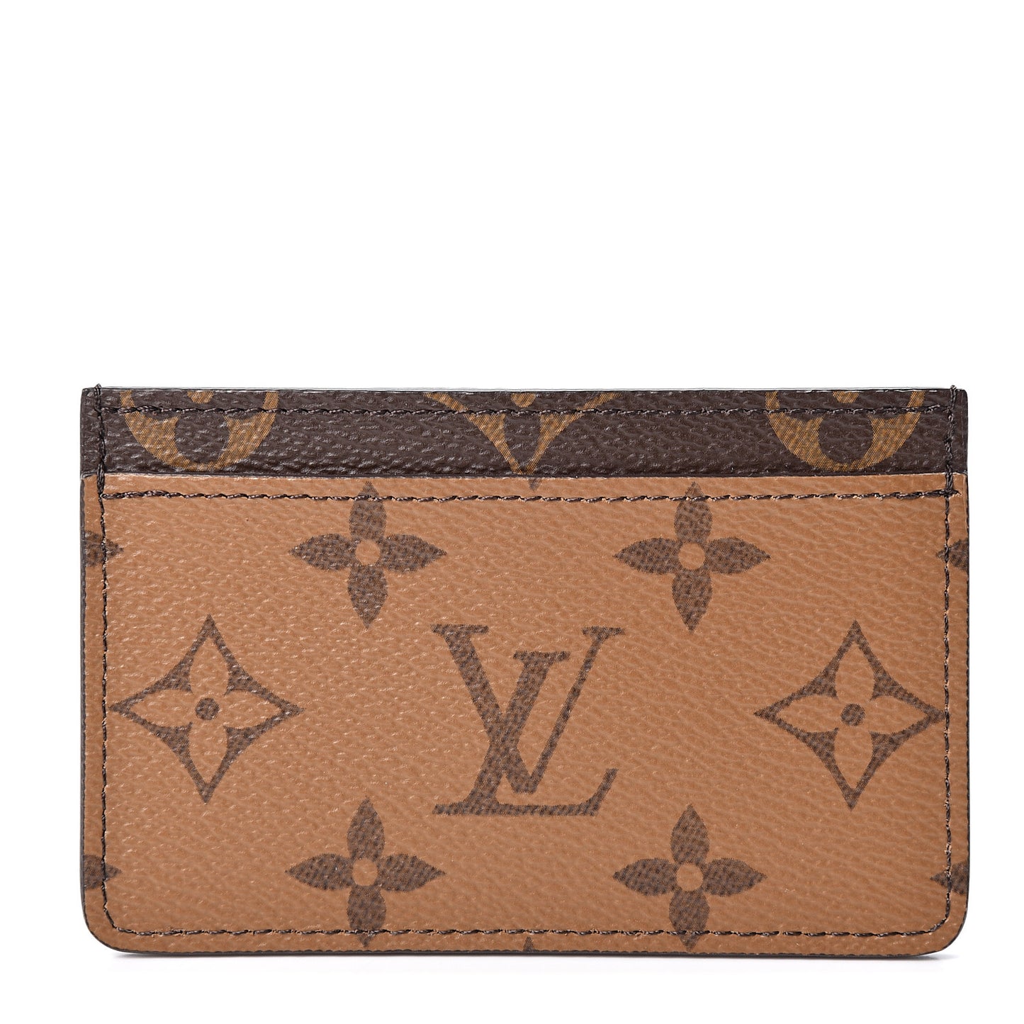 Reverse Monogram Card Holder