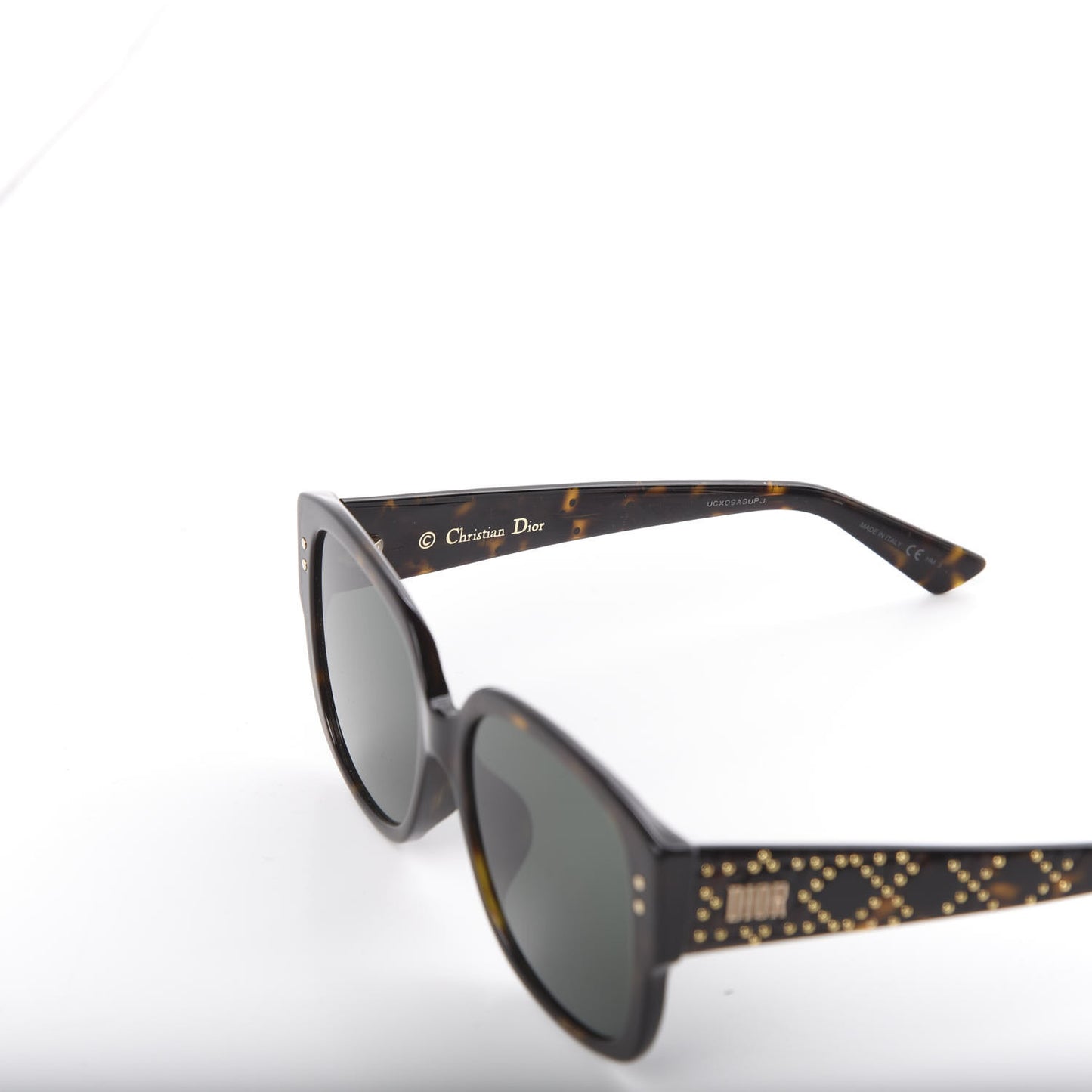 Lady Dior Studs 5F Sunglasses Tortoise