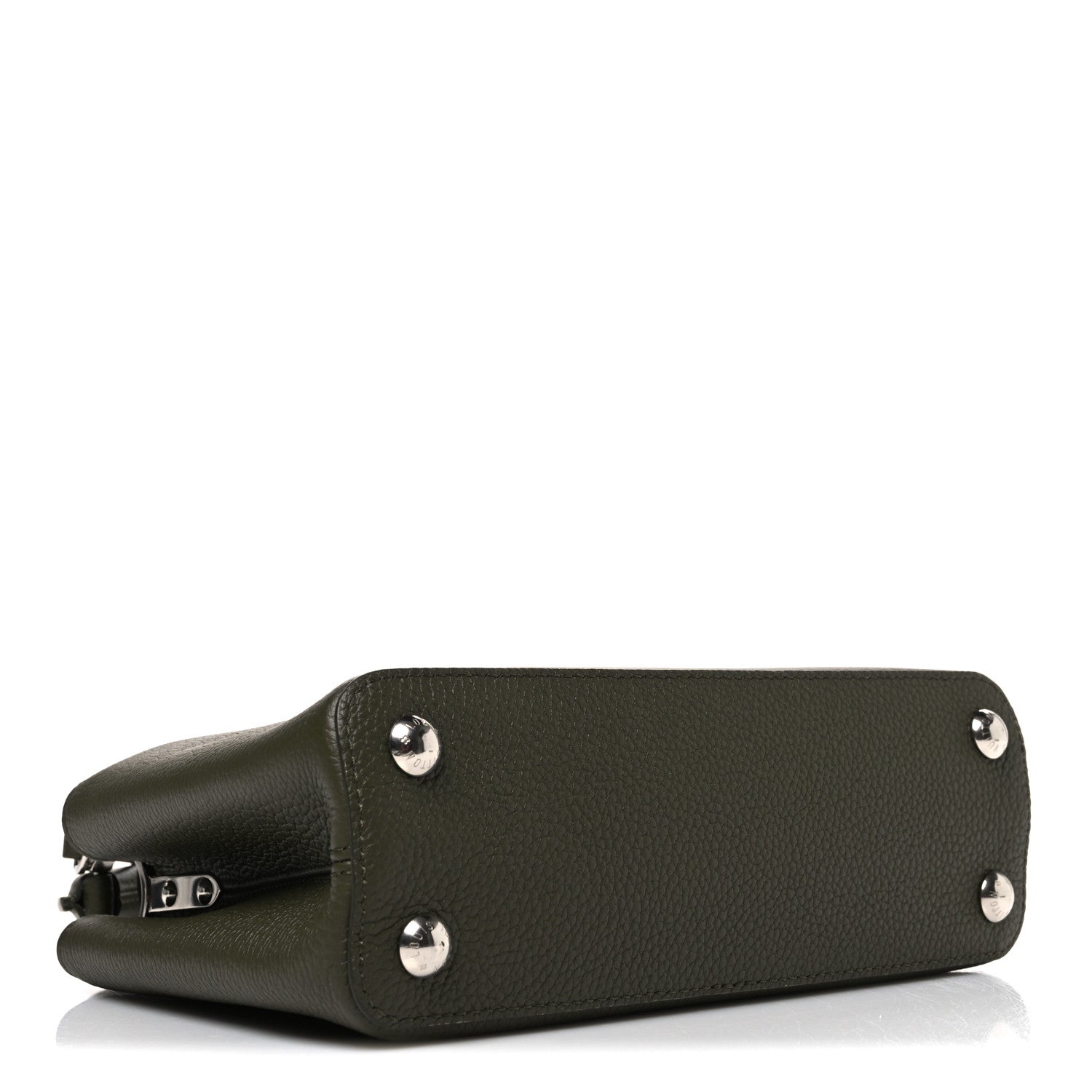 Louis Vuitton Taurillon Capucines BB Khaki 4 of 10