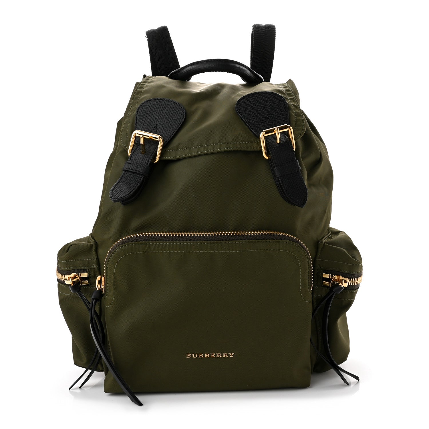 Burberry Nylon Medium Rucksack Backpack Green 1 of 9