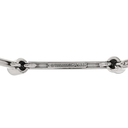 Tiffany Platinum Diamond 8 Station Link Bracelet 3 of 4
