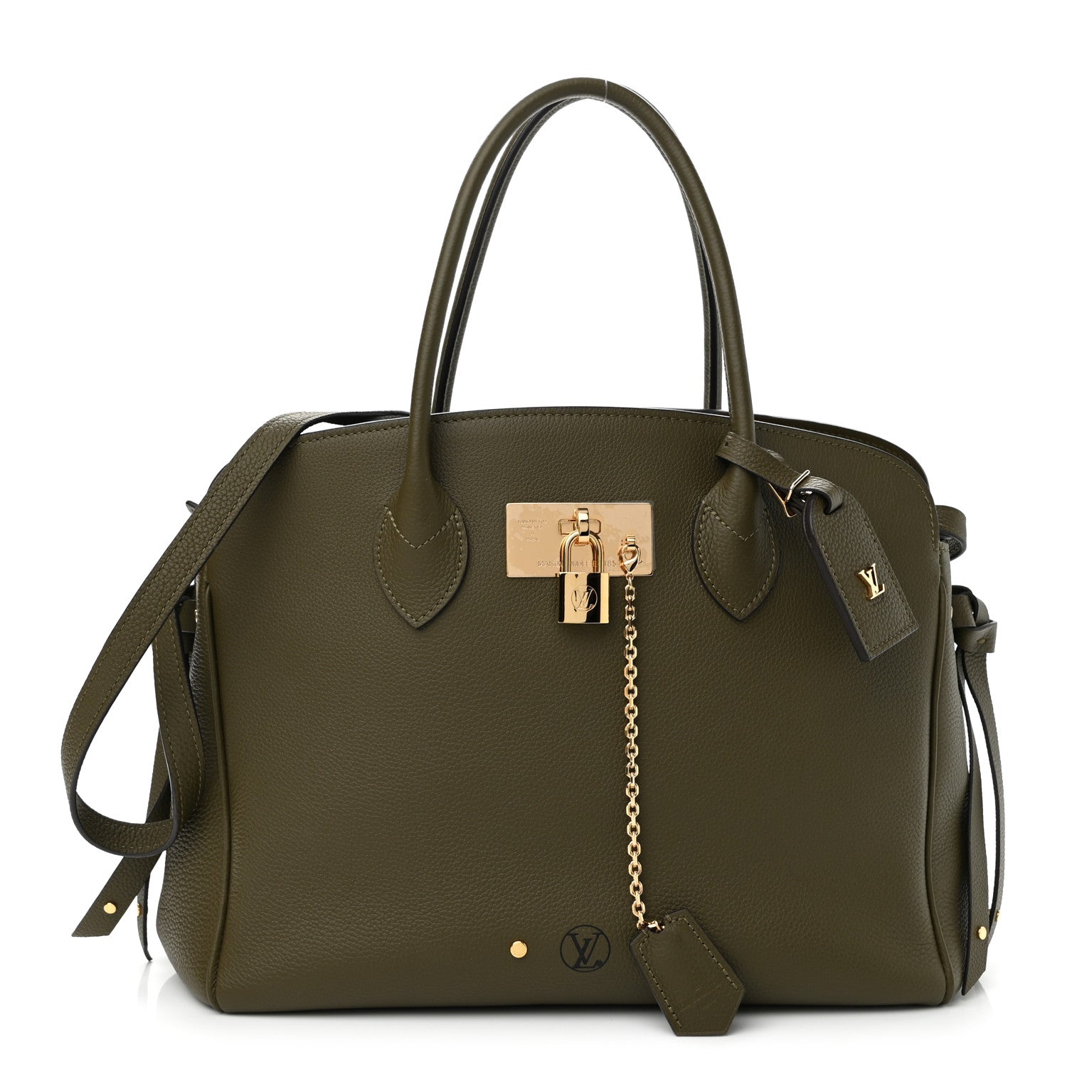 Louis Vuitton Veau Nuage Milla MM Laurier Green 1 of 8