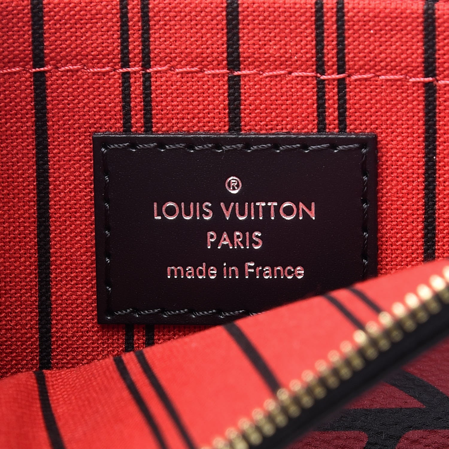 Louis Vuitton Reverse Monogram Kabuki MM GM Pochette 6 of 7