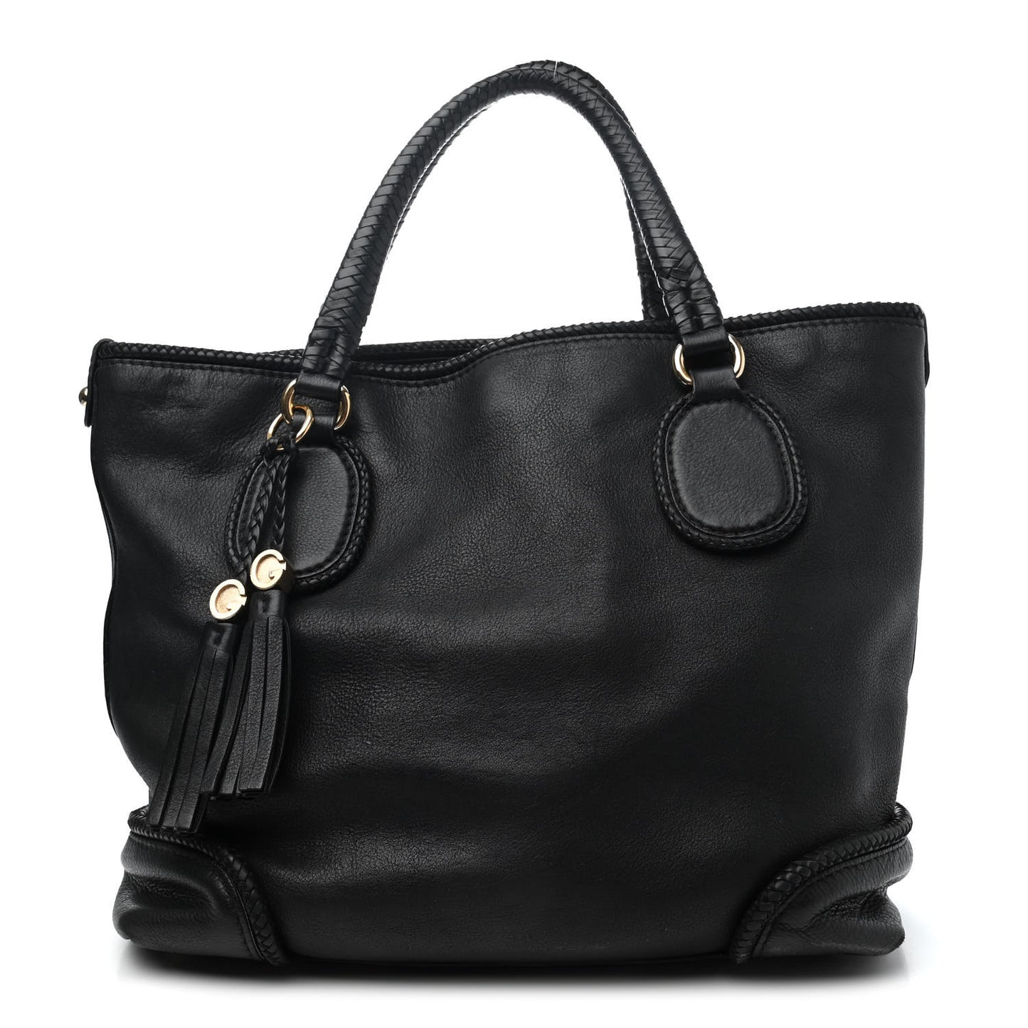 Calfskin Medium Marrakech Tote Black
