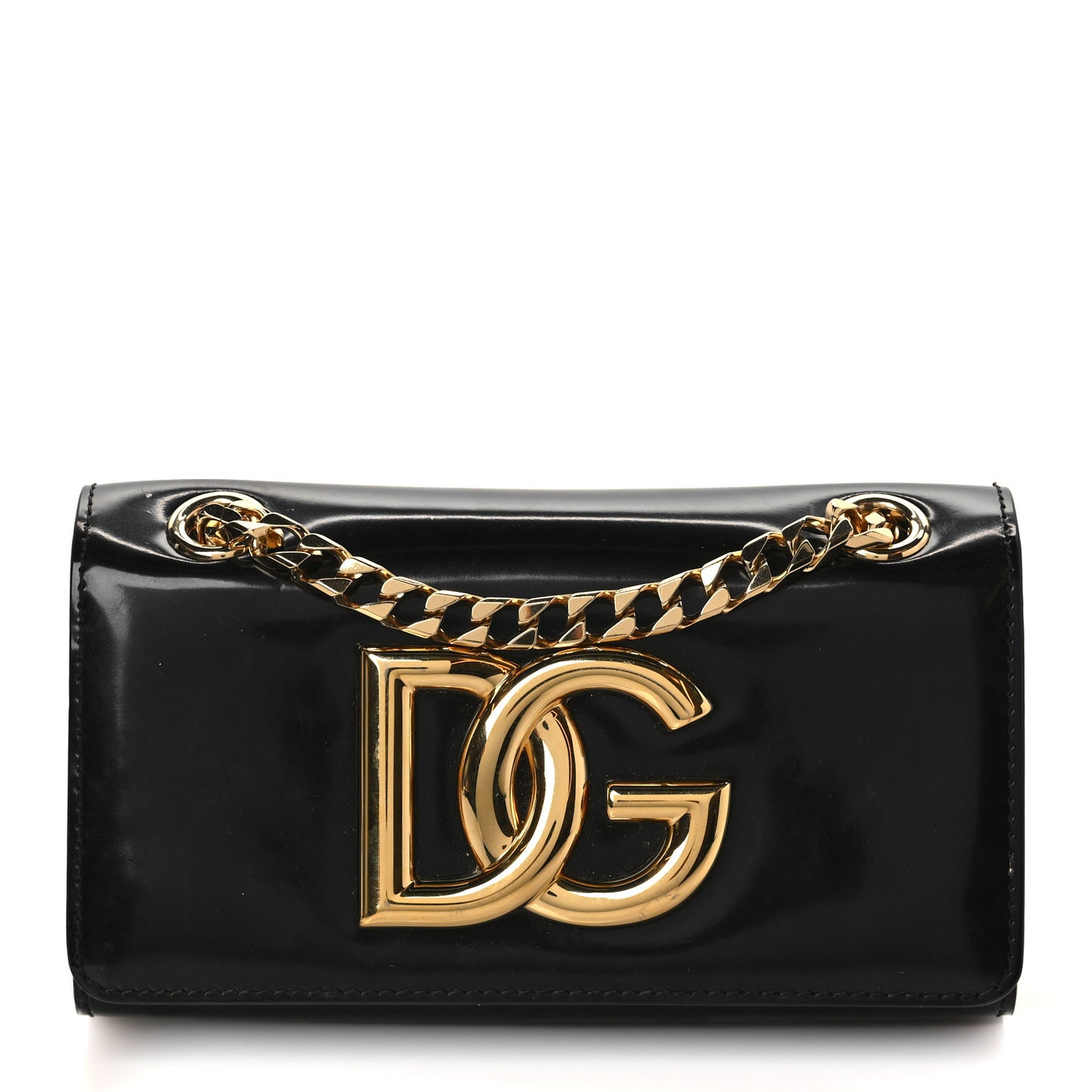Calfskin 3.5 Mini Chain Bag Black