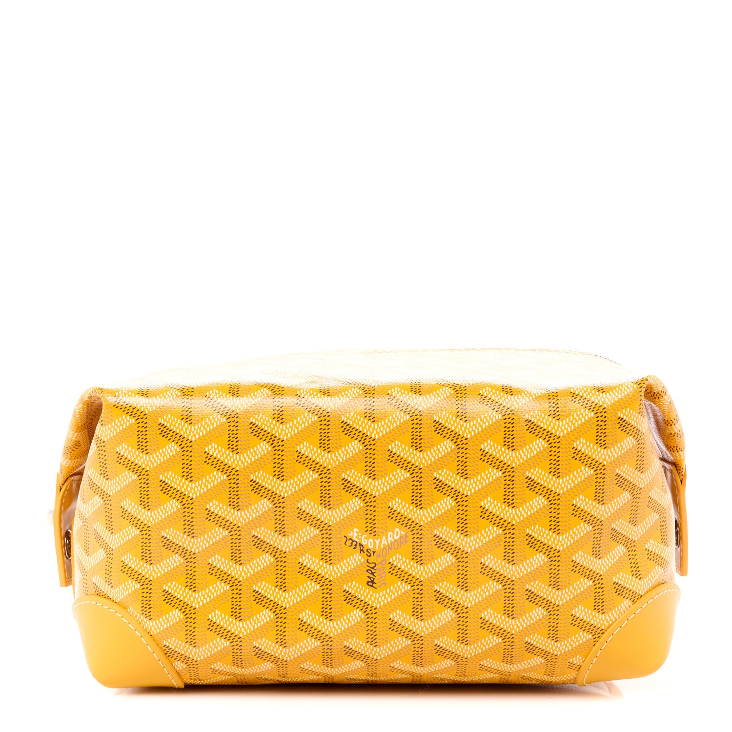 Goyard Goyardine Boeing 25 Trousse de Toilette Yellow 1 of 10