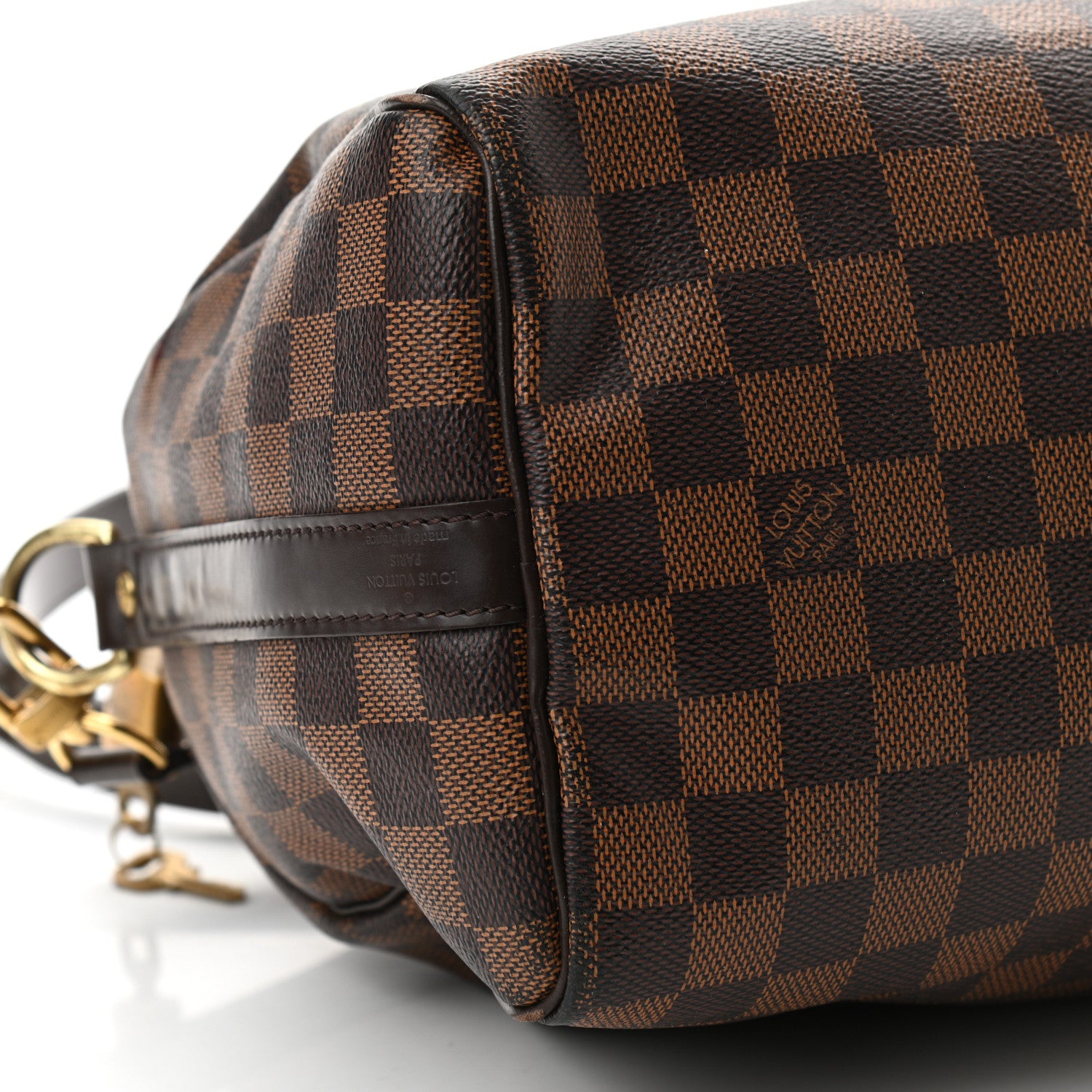 Louis Vuitton Damier Ebene Speedy Bandouliere 25 8 of 10