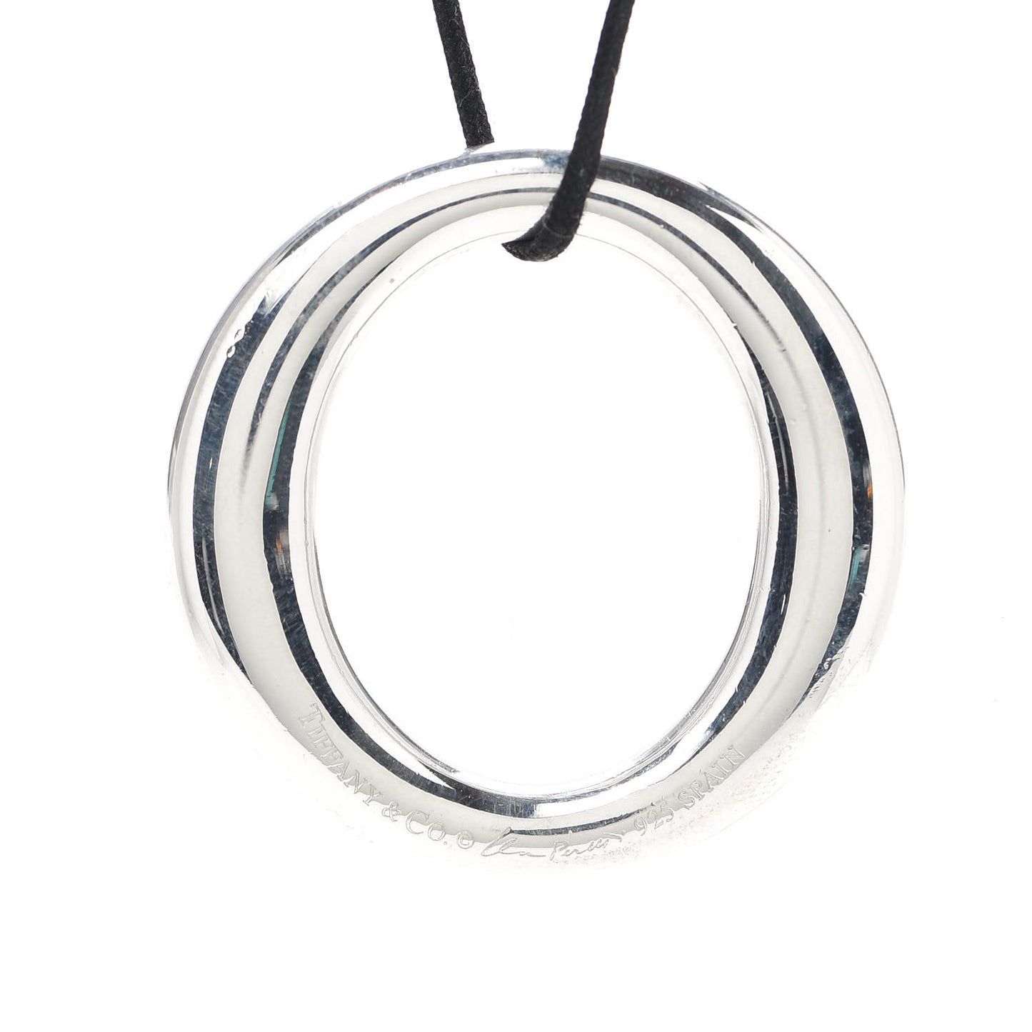 Sterling Silver Elsa Peretti Sevillana Pendant Necklace