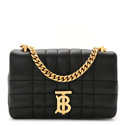 Burberry Lambskin Quilted Mini Lola Bag Black 1 of 10