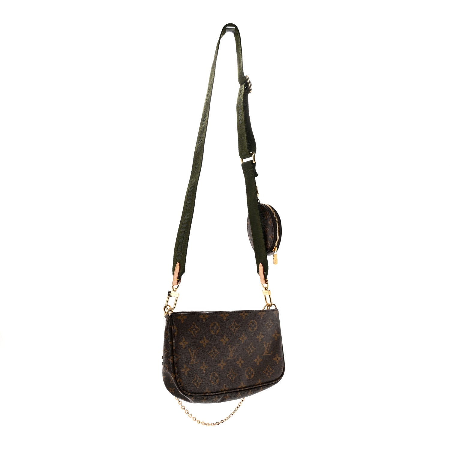 Louis Vuitton Monogram Multi Pochette Accessories Kaki 3 of 10