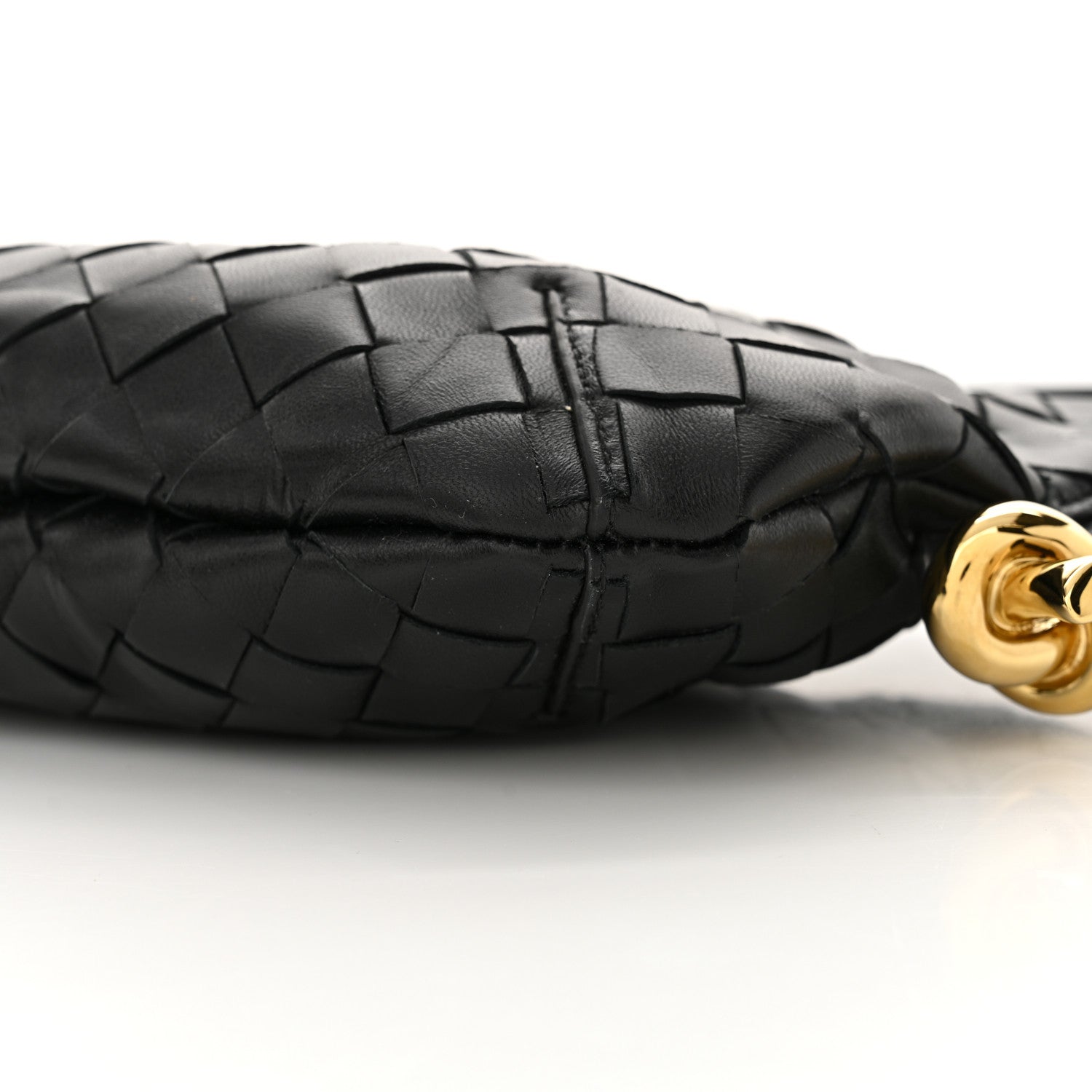 Bottega Veneta Nappa Intrecciato Mini Solstice Shoulder Bag Black 9 of 10