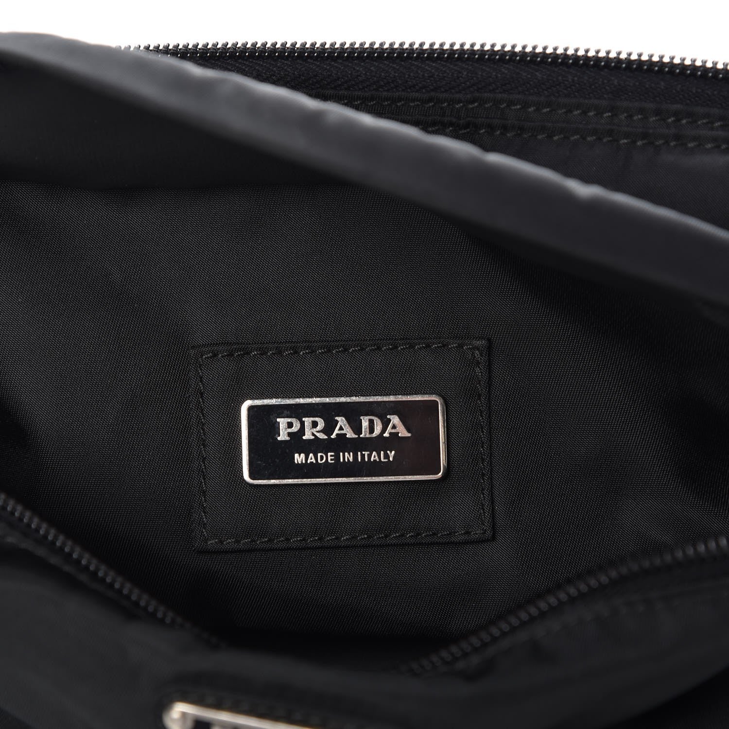 Prada Tessuto Nylon Montagna Belt Bag Black 7 of 8
