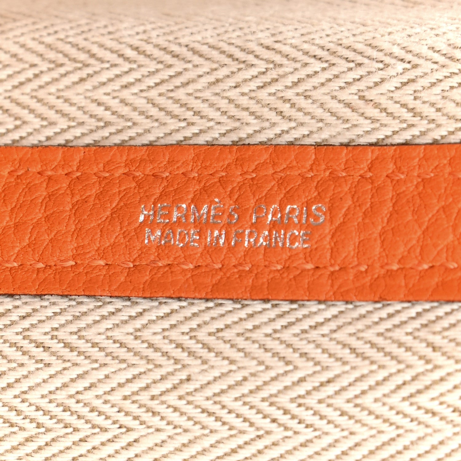 Hermes Negonda Garden Party 36 MM Orange 6 of 13