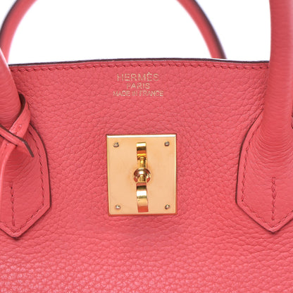 Hermes Taurillon Clemence Birkin 35 Bougainvillea 16 of 33
