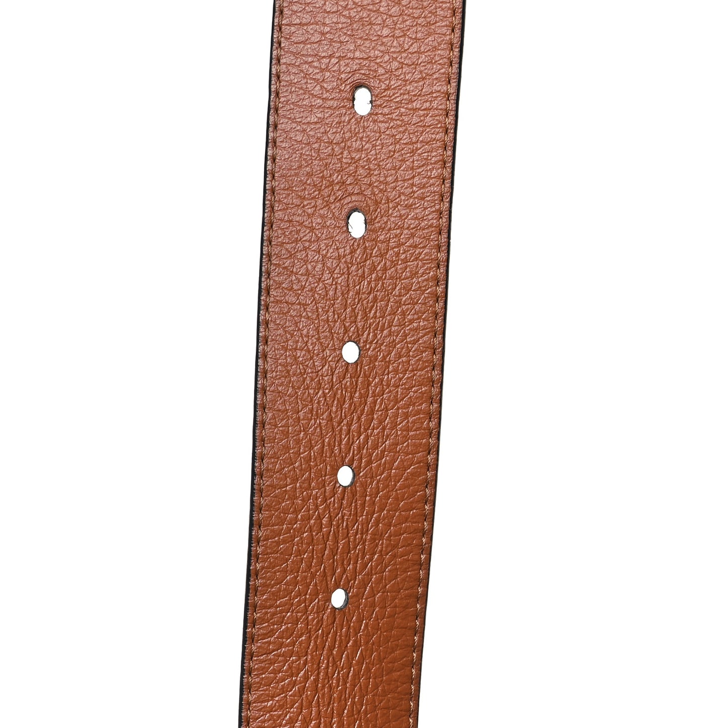 Taurillon Calfskin 30mm LV Initiales Reversible Belt 100 40 Black