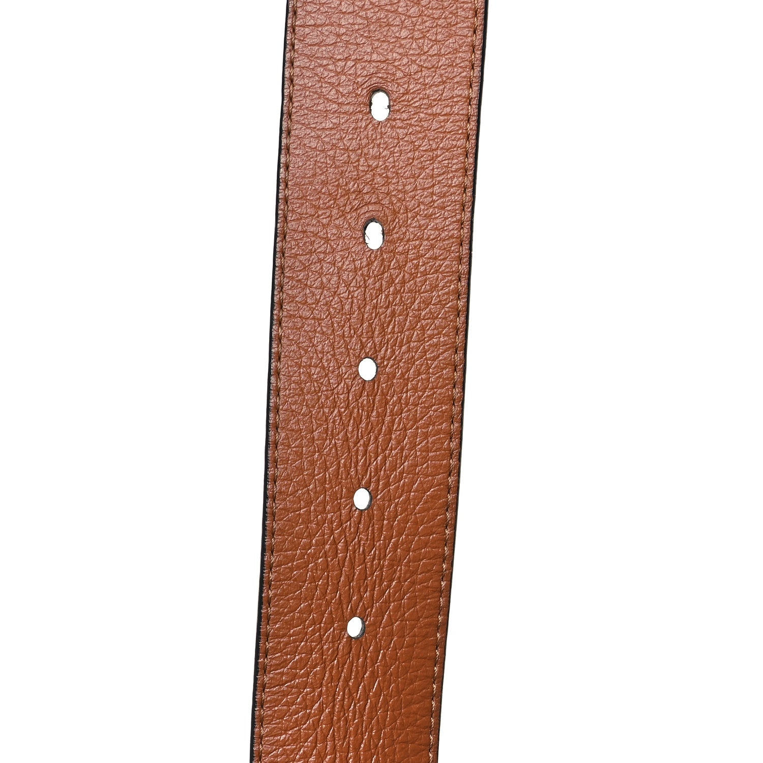 Louis Vuitton Taurillon Calfskin 30mm LV Initiales Reversible Belt 100 40 Black 5 of 7