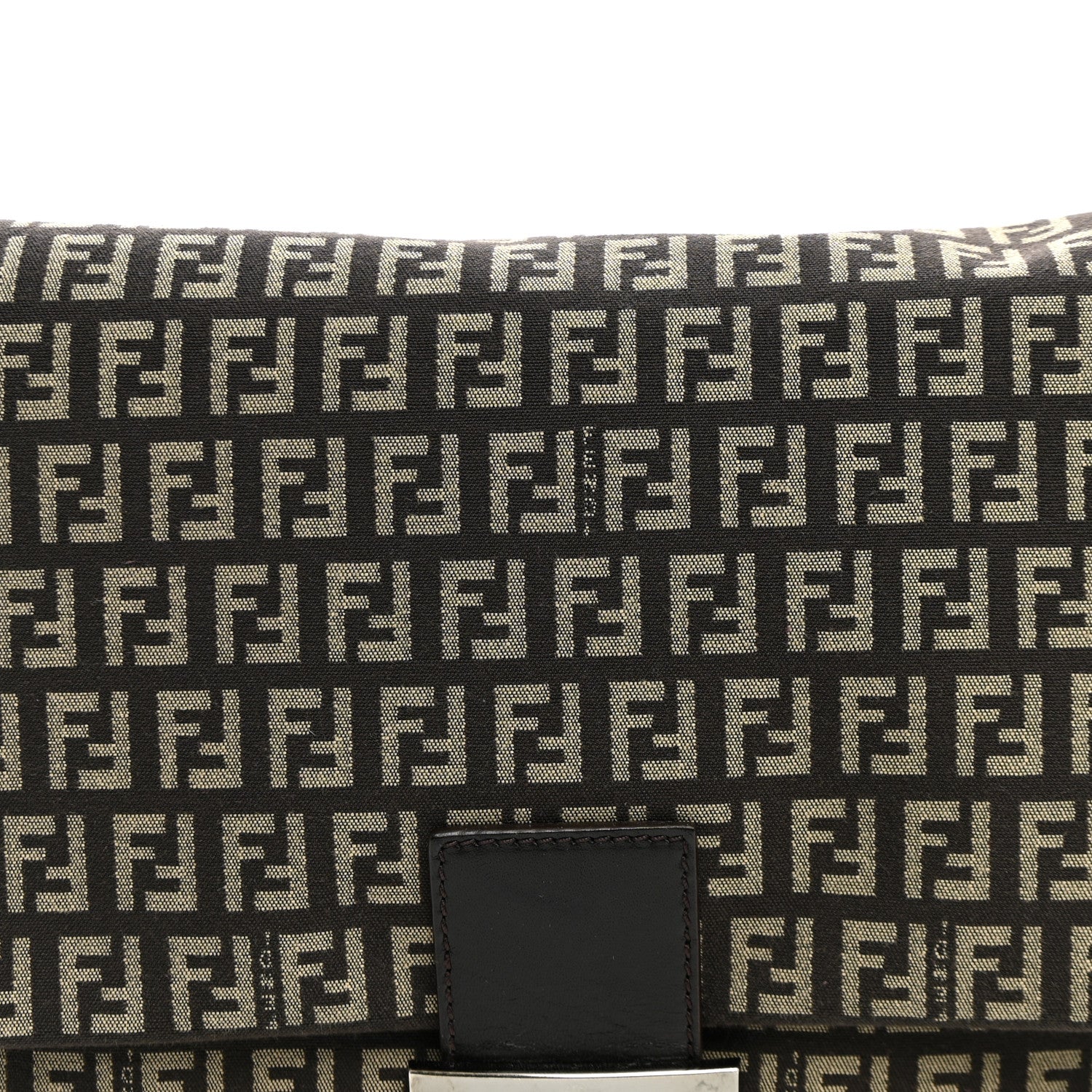 Fendi Zucchino Mama Baguette Brown 7 of 10
