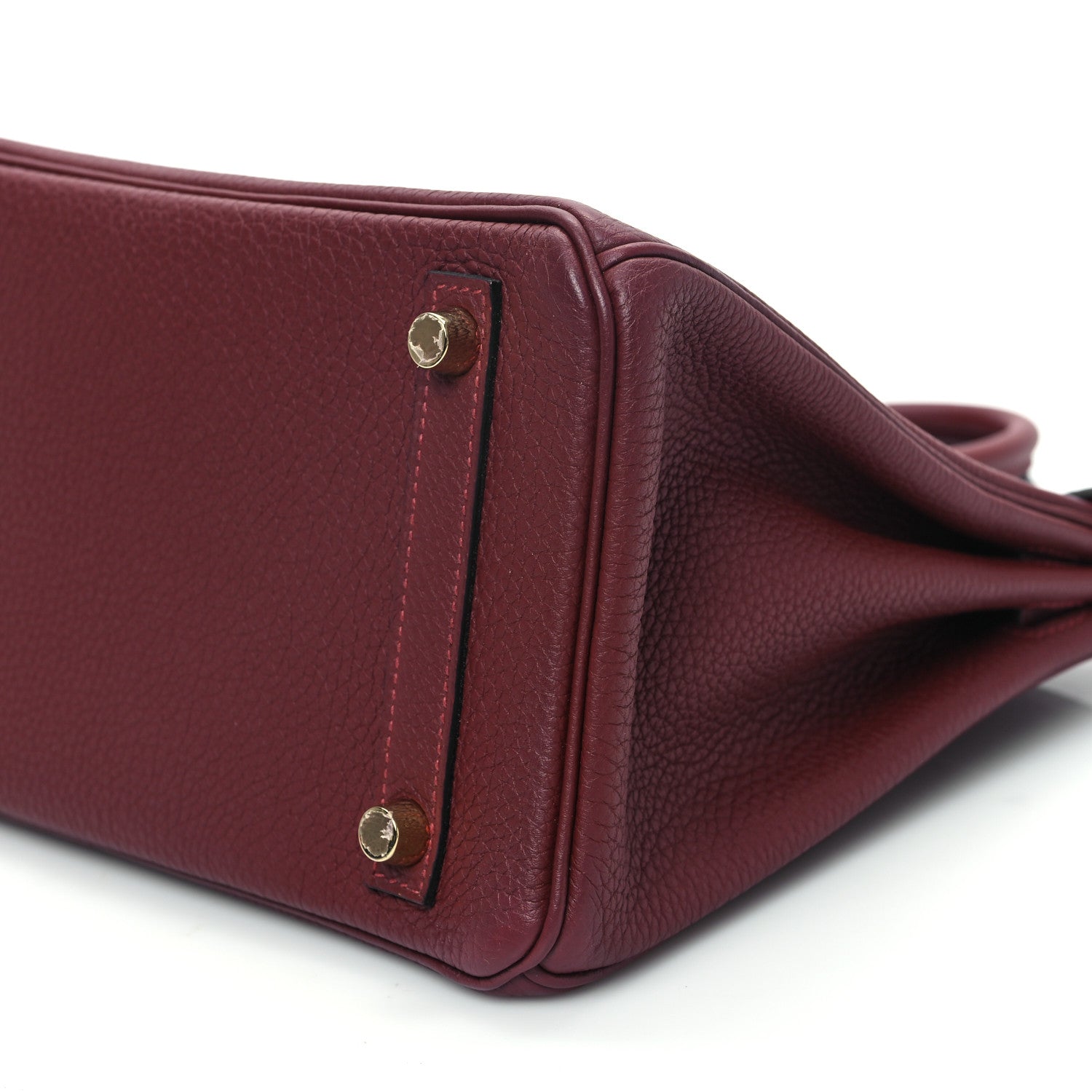 Hermes Togo Birkin 25 Rouge H 10 of 11