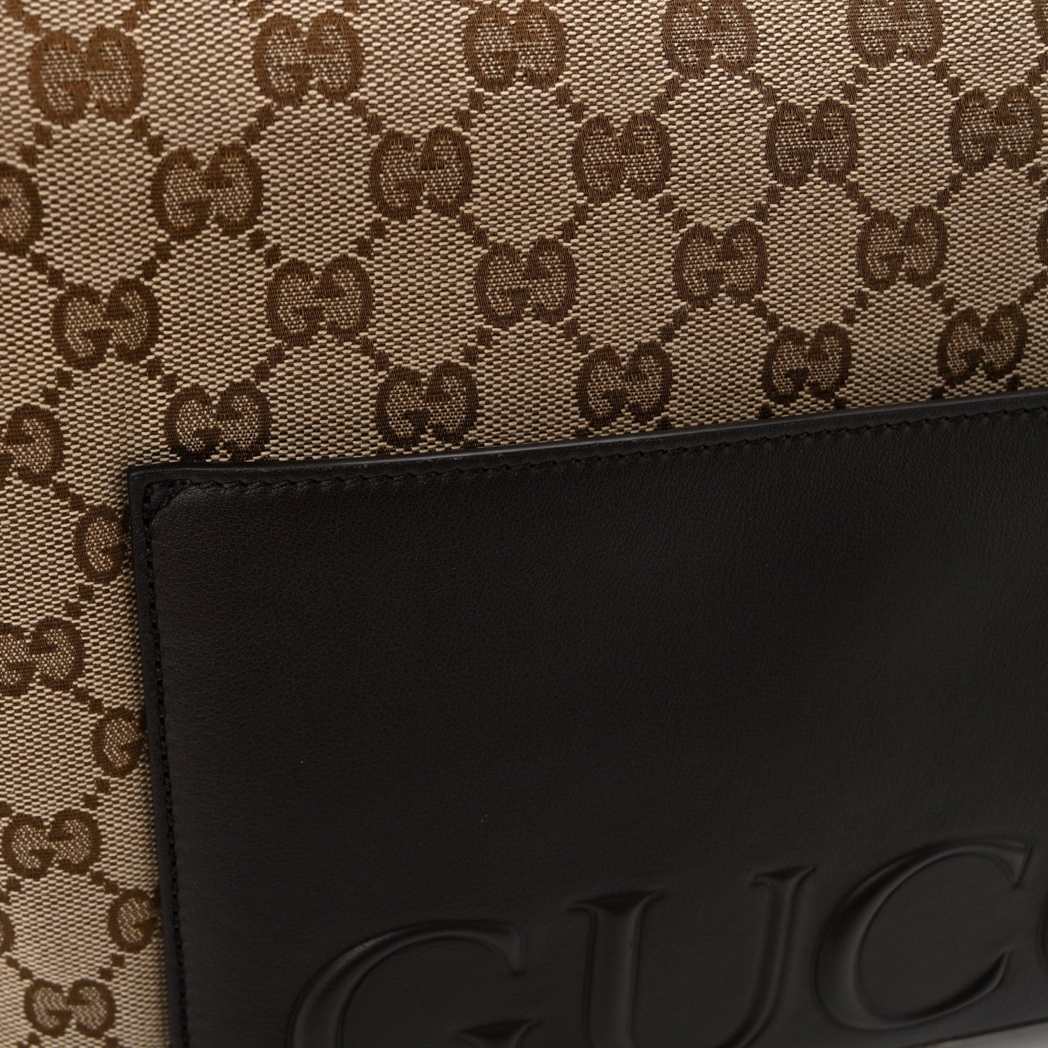Gucci GG Monogram Large Crossbody Bag Dark Brown 12 of 13
